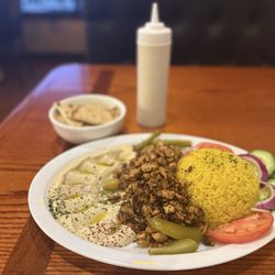 Jerusalem Grill - Chicken Shawarma Plate