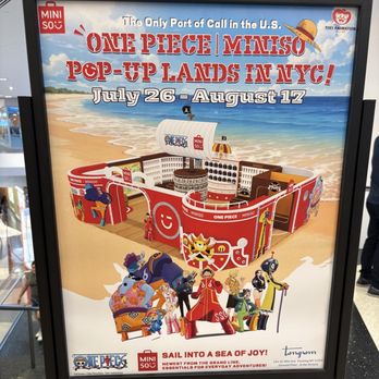 Miniso - One Piece x MINISO pop-up - Discount Store Near Me - Flushing, New York