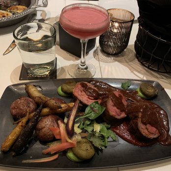 Xochi - Barbacoa de Res de Zaachila with the the plum mixed drink with peppers (delicious) - Mexican Near Me - Houston, Texas Xochi - Barbacoa de Res de Zaachila with the the plum mixed drink with peppers (delicious) - Mexican Near Me - Houston, Texas