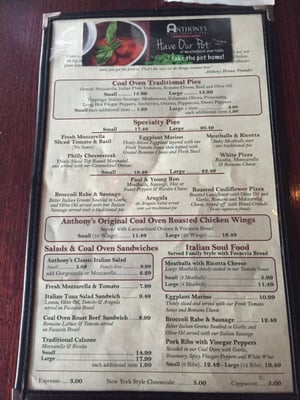 Menu photo 7 Anthony's Coal Fired Pizza & Wings Doral, FL Menu photo 7 Anthony's Coal Fired Pizza & Wings Doral, FL