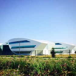 Cancéropole - Ouah ça faisait longtemps que je n'étais pas allee dans ce coin là ! C'est vraiment une prouesse d'architecture le Canceropole !