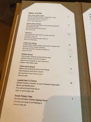Menu photo 5 Fountain Wine Bar Seattle, WA Menu photo 5 Fountain Wine Bar Seattle, WA