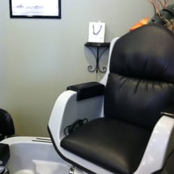 Karizma Salon & Spa - One of the pedicure chairs