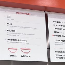 BIBIBOP Asian Grill - Menu