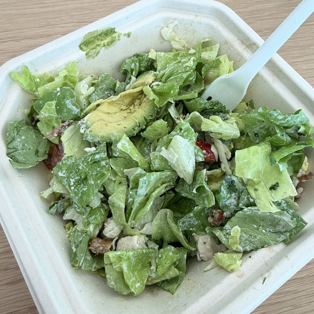 MIXT COBB SALAD (mid eating it lol) MIXT COBB SALAD (mid eating it lol)