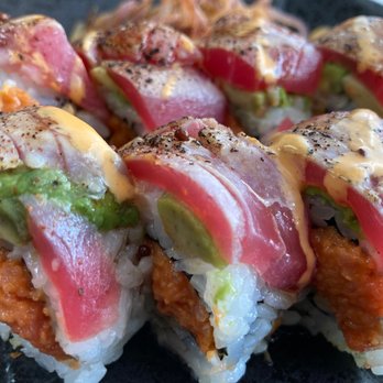 Koco Sushi - Cajun spicy tuna roll - Sushi Bars Near Me - Santa Ana, California Koco Sushi - Cajun spicy tuna roll - Sushi Bars Near Me - Santa Ana, California