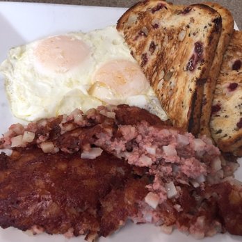 North Country Cafe - Corned beef hash, 2 eggs & toast breakfast special - Cafes Near Me - Crosby, Minnesota North Country Cafe - Corned beef hash, 2 eggs & toast breakfast special - Cafes Near Me - Crosby, Minnesota