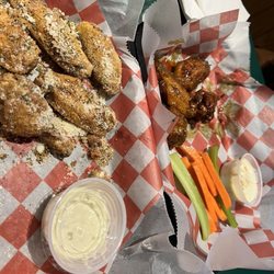 The Sports Bar - Garlic parm and sweet teriyaki