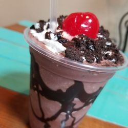 Jitters Coffee House - Red Velvet cake frappe
