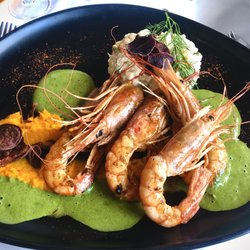 Café du Port - Prawns risotto