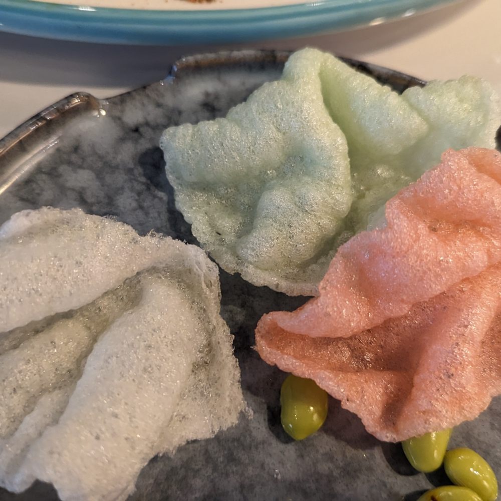Hotpot Champ - stale shrimp crackers - Hot Pot Near Me - San Francisco, California