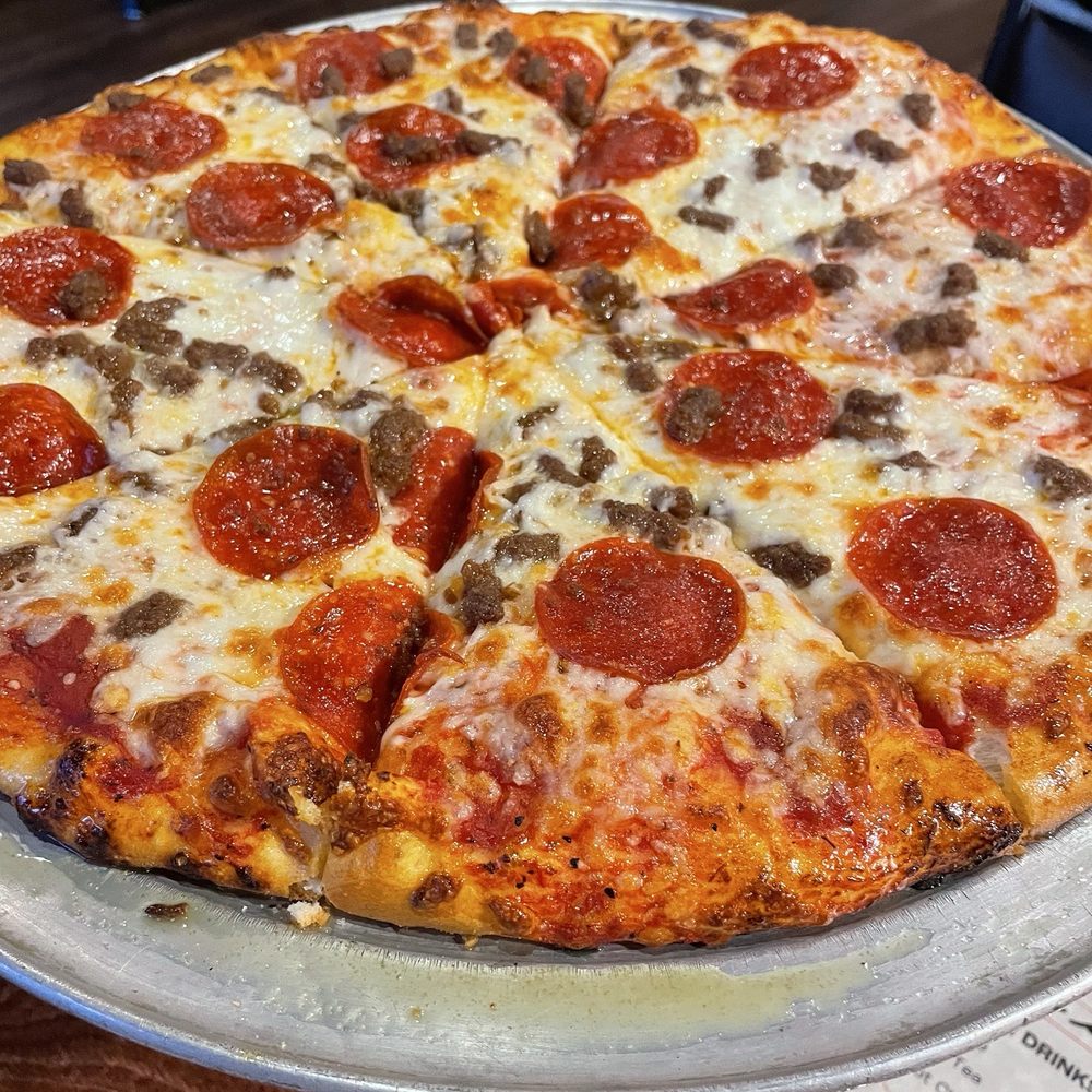 Jac's - Pepperoni Pizza with ground beef - Pizza Near Me - Elizabeth, Colorado