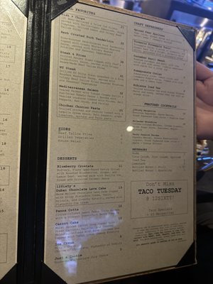 Menu photo 2 12 Sixty Modern Pub & Kitchen La Mirada, CA