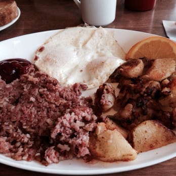The Olive Restaurant - Corn beef hash breakfast special - only $8.95 (with toast) - Canadian (New) Near Me - Toronto, Ontario