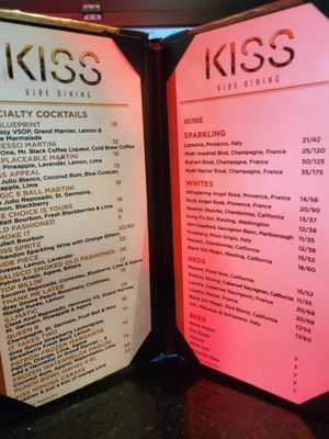 Menu photo 8 Kiss Houston, TX