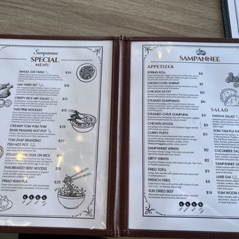 Sampannee Thai - Menu - Thai Near Me - Washington, DC, District of Columbia