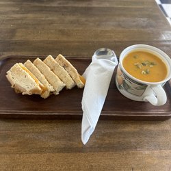 Ansonia Soup - Dippers & carrot ginger soup