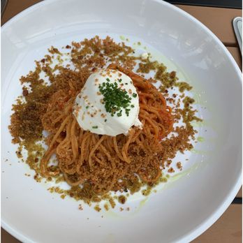 The Bower - Red Pepper Spaghetti - New American Near Me - New Orleans, Louisiana