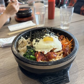 Spoon Korean Bistro - Hot Stone Pot Bibimbap - Korean Near Me - Fremont, California Spoon Korean Bistro - Hot Stone Pot Bibimbap - Korean Near Me - Fremont, California