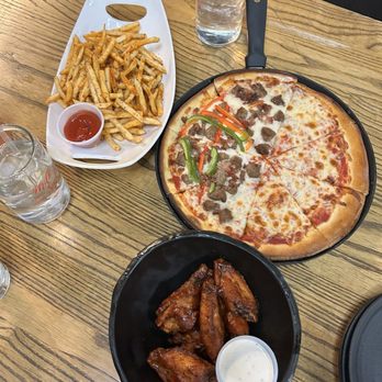 The Black Olive - Pizza and wing combo during happy hour - Italian Near Me - Richmond, Virginia The Black Olive - Pizza and wing combo during happy hour - Italian Near Me - Richmond, Virginia