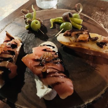 La Boqueria - 5 pintxos for $26 (2 Gildas, 1 Kraken and 2 west coast Quimets) - Wine Bars Near Me - Vancouver, British Columbia La Boqueria - 5 pintxos for $26 (2 Gildas, 1 Kraken and 2 west coast Quimets) - Wine Bars Near Me - Vancouver, British Columbia