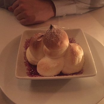 Wallsé - Salzburger Nockerl. Phenomenal - soft souffle over huckleberry spread. - Austrian Near Me - New York, New York Wallsé - Salzburger Nockerl. Phenomenal - soft souffle over huckleberry spread. - Austrian Near Me - New York, New York