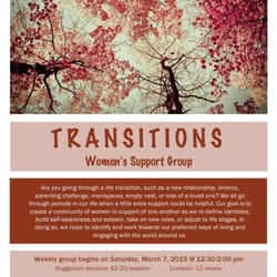Center For Community Counseling & Engagement - Transitions - Women's Support Group