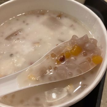 Meet Fresh - Cold Coco Sago C - almonds, taro balls, sago, and melon jelly... - Desserts Near Me - San Diego, California Meet Fresh - Cold Coco Sago C - almonds, taro balls, sago, and melon jelly... - Desserts Near Me - San Diego, California