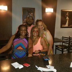 Q's Ultra Lounge - The Crew Chilling and watching Football