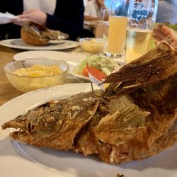 Fischhaus Wiesethgrund - Gebackener Karpfen, bakes carp