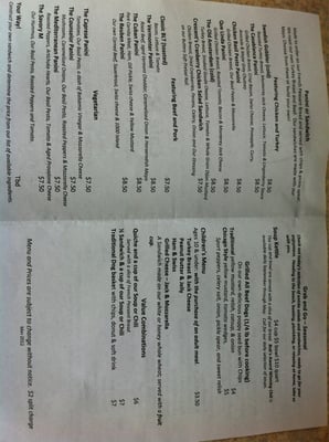 Menu photo 3 Crescent Bakery & Cafe Frankfort, MI