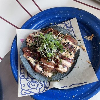 Nixta Taqueria - Tuna Tostada - Mexican Near Me - Austin, Texas