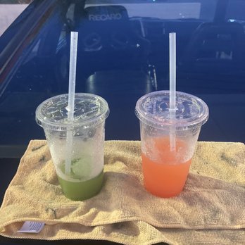 El Cocinero - Cucumber & strawberry agua frescas - Mexican Near Me - Van Nuys CA, California El Cocinero - Cucumber & strawberry agua frescas - Mexican Near Me - Van Nuys CA, California