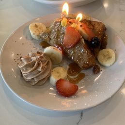 Banana French Toast. Was fabulous!!! Banana French Toast. Was fabulous!!!