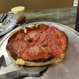 Veggie deep dish pizza Veggie deep dish pizza