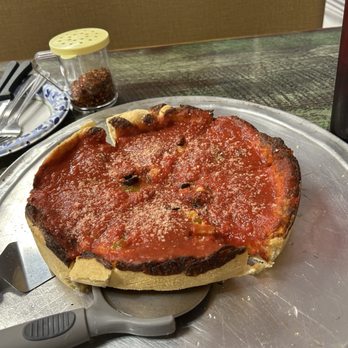 Chicago's Pizza Kitchen - Veggie deep dish pizza - Hot Dogs Near Me - University Place, Washington Chicago's Pizza Kitchen - Veggie deep dish pizza - Hot Dogs Near Me - University Place, Washington