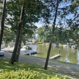 View from outdoor seating