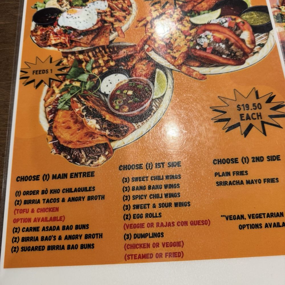 Cris and John - One of their "deals" if you want to try a little of everything - Vietnamese Near Me - Dallas, Texas