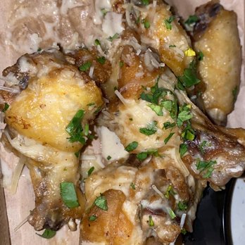 Jolene's Wings + Beer - Garlic parmesan - Chicken Wings Near Me - Fresno, California Jolene's Wings + Beer - Garlic parmesan - Chicken Wings Near Me - Fresno, California