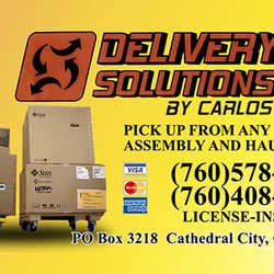 Delivery Solutions By Carlos - Company logo and phone numbers