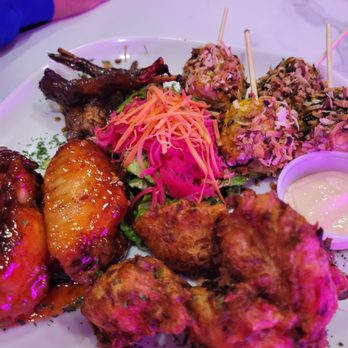 D’Garden Caribbean Bar & Grill - Sampler Platter - Caribbean Near Me - Brooklyn, New York