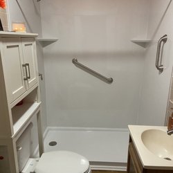 Palmetto Bath - After the shower installation