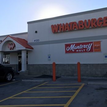 Whataburger - the front of a restaurant - Fast Food Near Me - Arlington, Texas