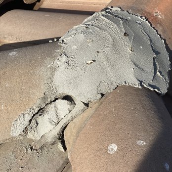 Arizona Roofing Systems - Cracking and crumbling cement on roof, hours after they left. - Roofing Near Me - Mesa, Arizona