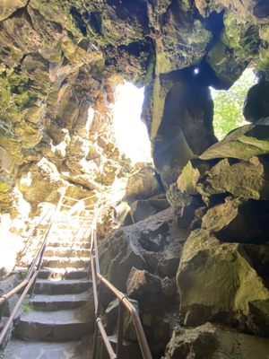 Lava River Cave by null