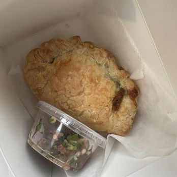 Black Pearl Coffee - Jalapeño and cheese empanada - Cafes Near Me - Plainsboro Township, New Jersey Black Pearl Coffee - Jalapeño and cheese empanada - Cafes Near Me - Plainsboro Township, New Jersey