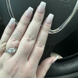 Ombre nails done by Nick