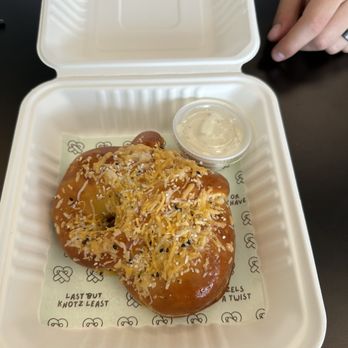 Knotz Pretzel Company - HAM AND CHEDDAR CHEESE - Pretzels Near Me - Millcreek, Utah