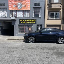 Exterior outside entrance of Ed's Autohaus - San Francisco, California Exterior outside entrance of Ed's Autohaus - San Francisco, California