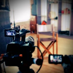 Picnic Table Video Productions - Setting up for another very heart wrenching interview. This is why we love this job!
